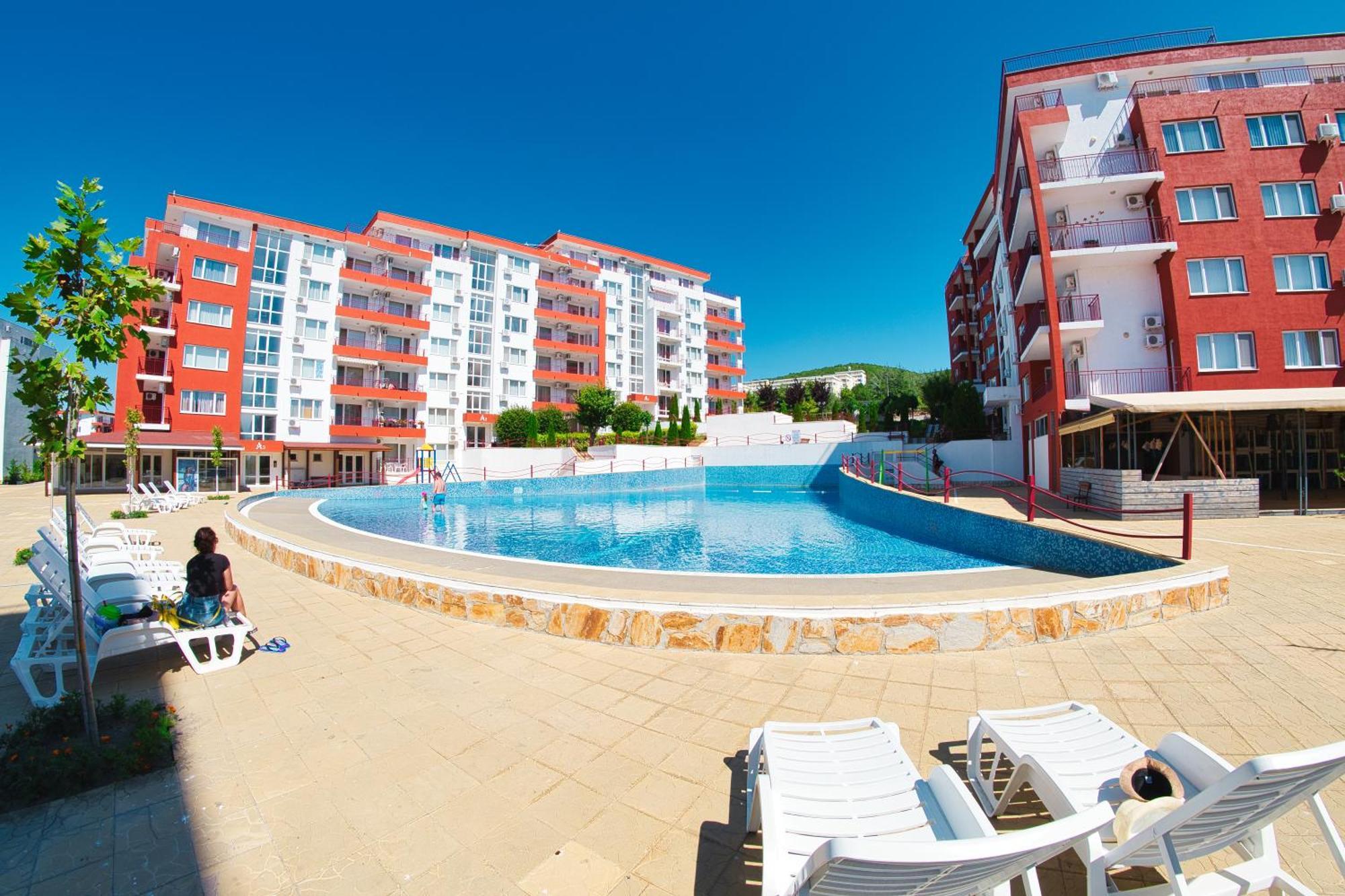 Marina View Fort Beach Sveti Vlas Eksteriør billede