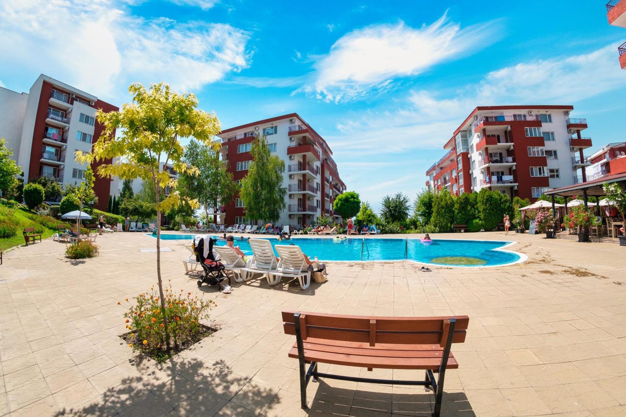 Marina View Fort Beach Sveti Vlas Eksteriør billede